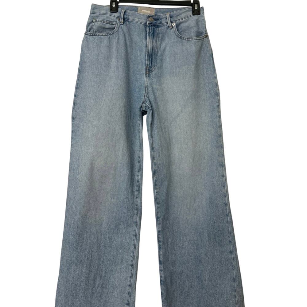 Everlane The Summer Wide Leg Jean Light Wash High Rise Women’s 28 - Picture 3 of 12